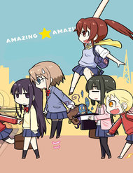 Truyện Cuộc Sống Hằng Ngày Của Nhóm Nữ Siêu Hùng Trung Học